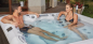 Preview: Palermo City Life - Wellis Whirlpool mit 3 Sitzen und 2 Liegen