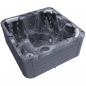 Preview: Castor P&P - Wellis Whirlpool mit 5 Sitzen und einer Liege