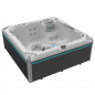 Preview: Kilimanjaro Peak Life - Wellis Whirlpool mit 5 Sitzen und einer Liege