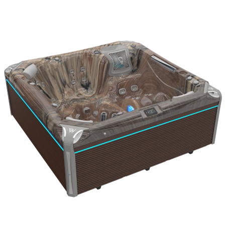 Kilimanjaro Peak Life - Wellis Whirlpool mit 5 Sitzen und einer Liege