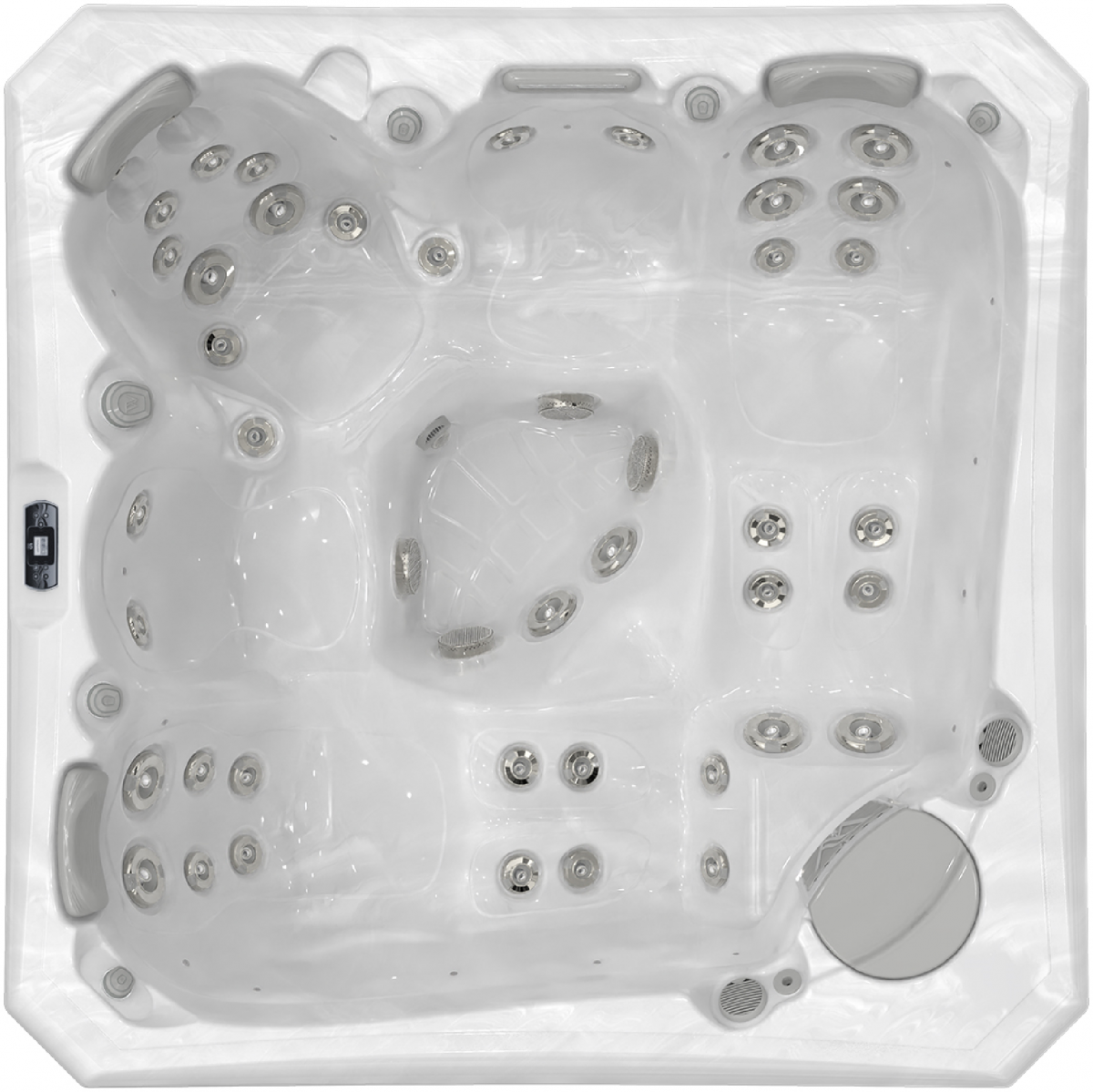 Palermo City Life - Wellis Whirlpool mit 3 Sitzen und 2 Liegen