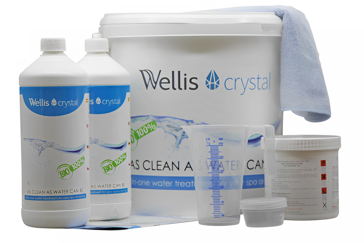 Wellis Crystal Chemieset für Swim Spas