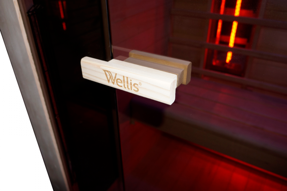 Solaris Hemlock - Wellis Infrarotsauna für 2 Personen