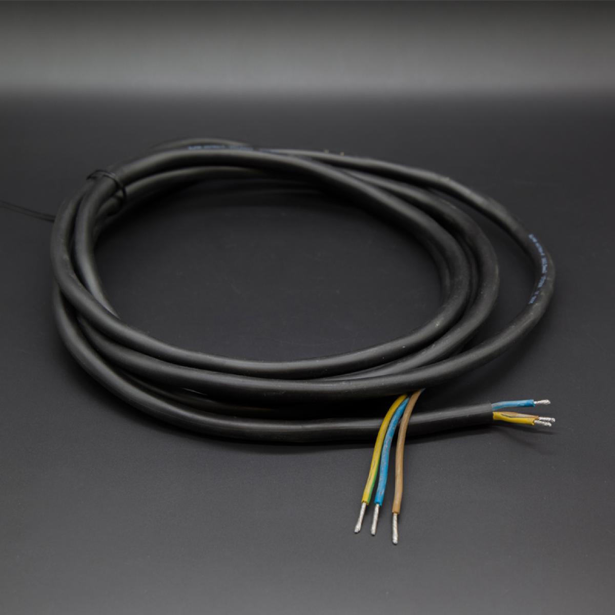 Gummischlauchleitung Kabel 3m x 2.5 H-07 Leitung Außenbereich