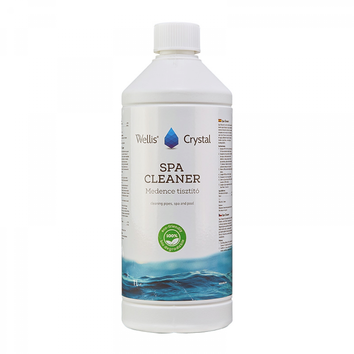 Wellis Crystal Schwimmbadreiniger 1 l (Spa Cleaner)