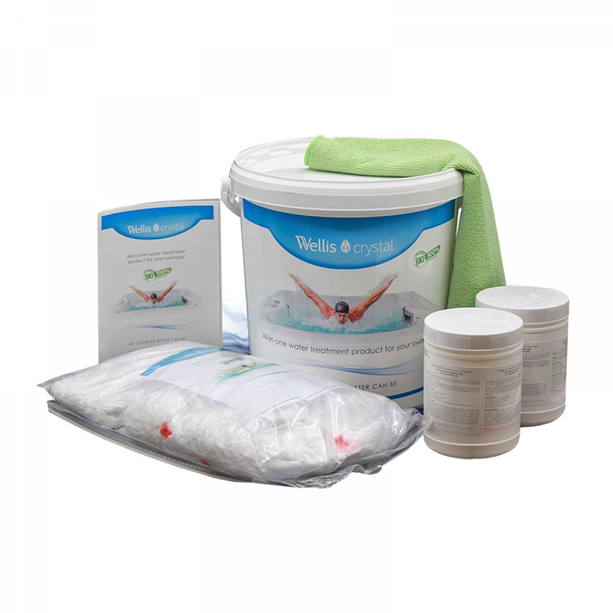 Wellis Crystal Chemieset für Swim Spas