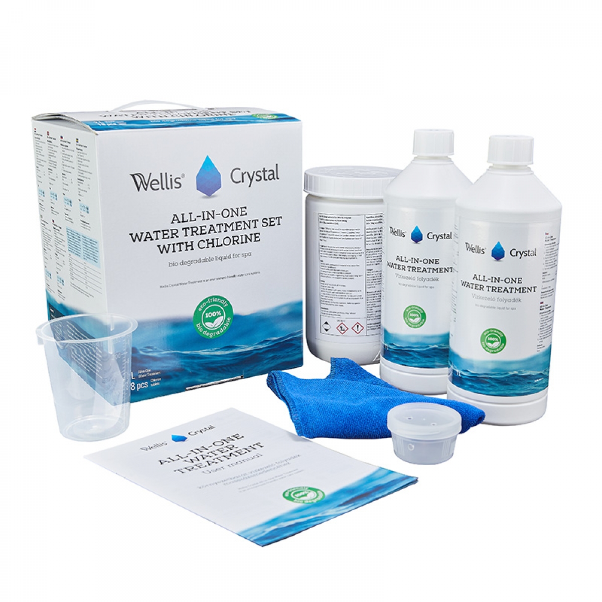 Wellis Crystal Set Chemikalien Bioflüssigkeit