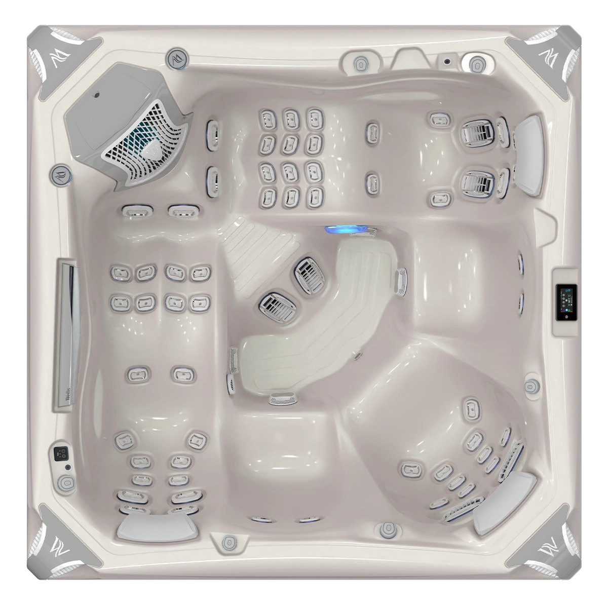 Everest Life Premium - Wellis Whirlpool für 5 Personen Lagerware! Sofort lieferbar!