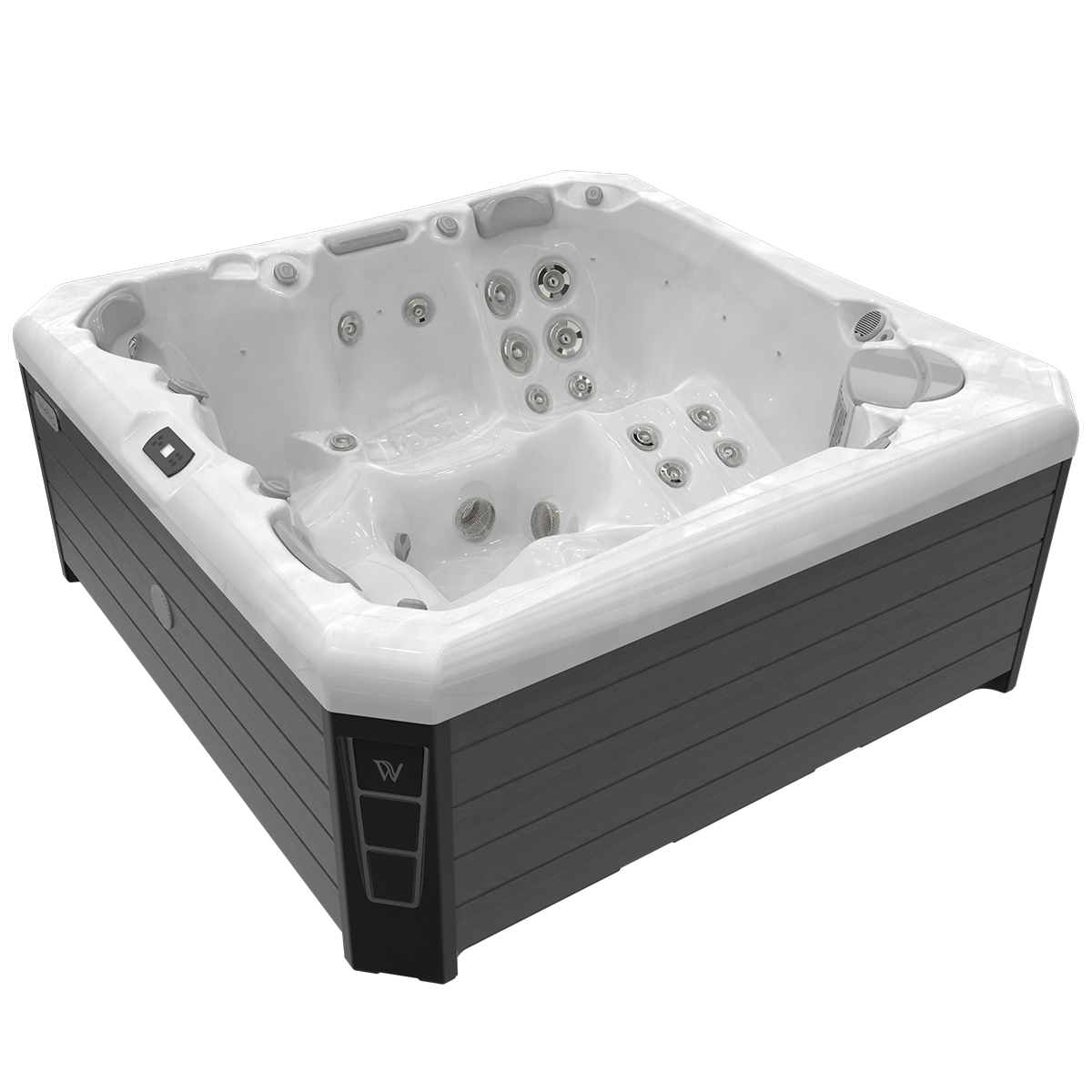 Palermo City Life - Wellis Whirlpool mit 3 Sitzen und 2 Liegen